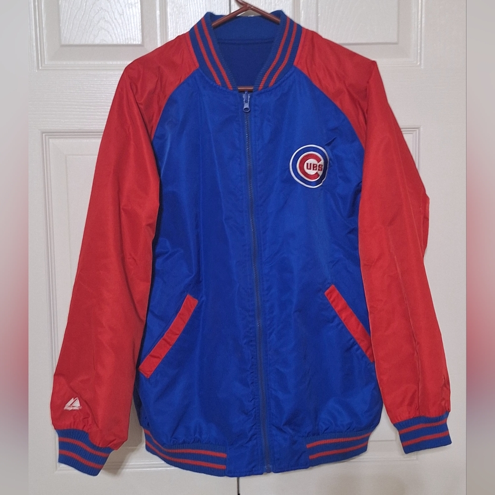 Majestic Chicago Cubs Reversible Jacket